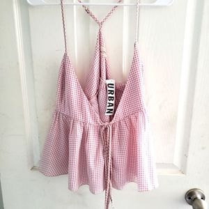 NWT Urban outfitters patterned tank top